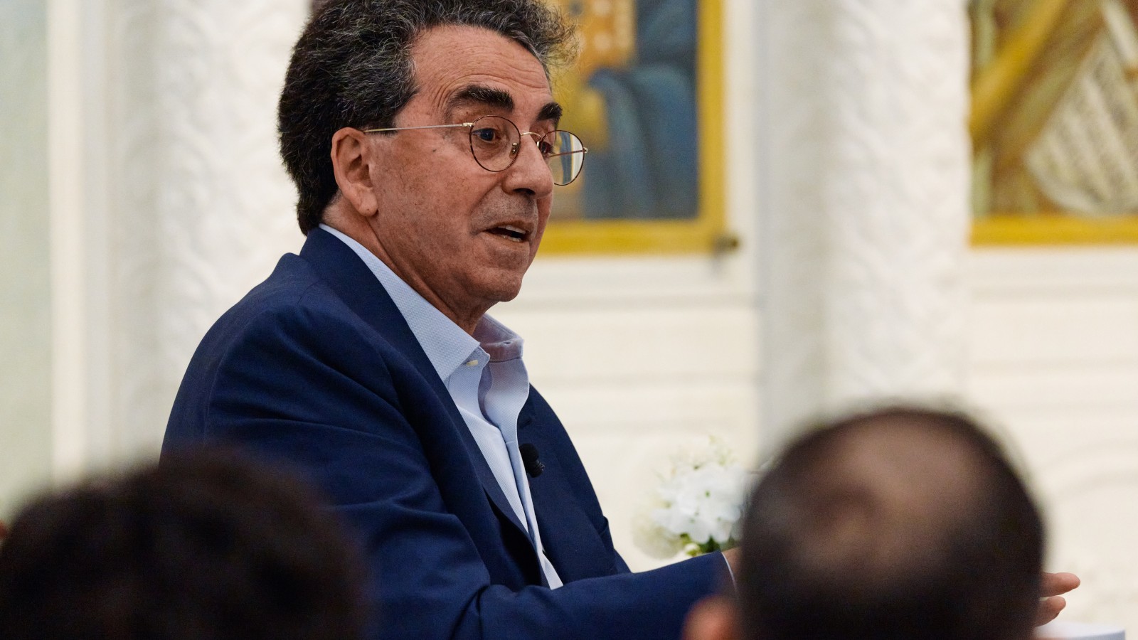<p><strong>Calatrava Keynote:</strong> A conversation between world-renowned architects Santiago Calatrava and Gabriel Calatrava&nbsp;at the&nbsp;Saint Nicholas Greek Orthodox Church &amp; National Shrine.</p>